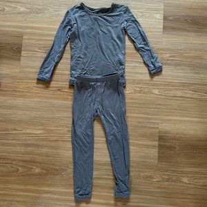 Kyte baby pajamas grey